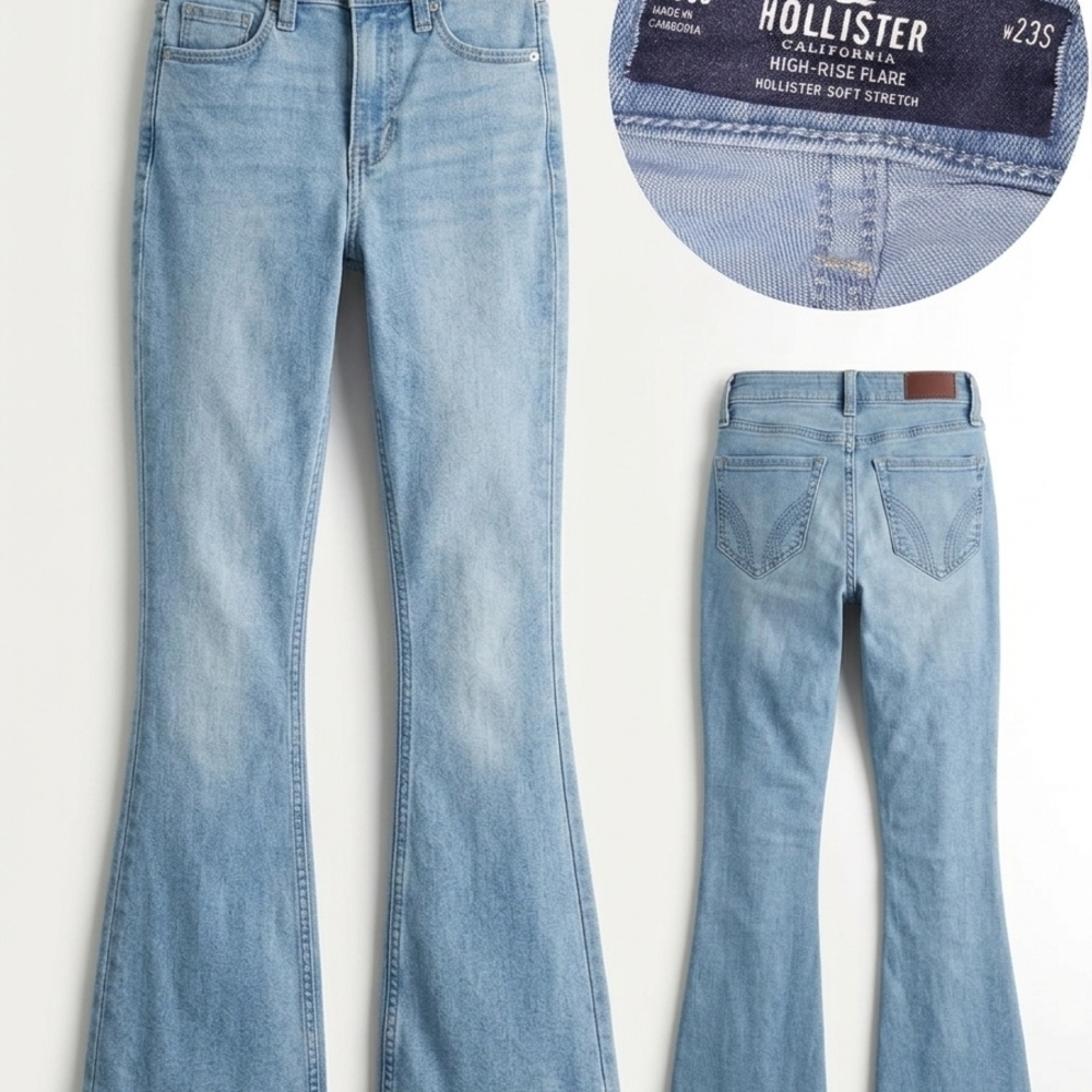 Hollister Women's Denim Flare Jeans